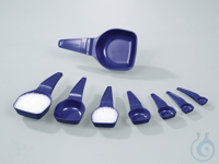 Volumetric spoon 25ml, PS blue detectable, sterile These samplers are not only coloured blue but...